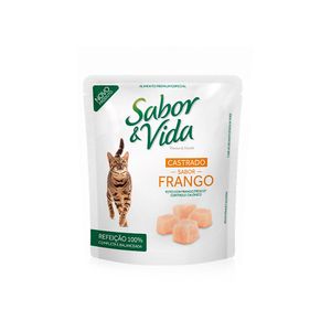 Pouche Sabor y Vida para gatos sabor a carne e hígado x85g
