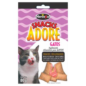 Snacks para gatos Adore x80g