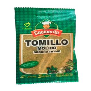Tomillo El Cocinerito molido chapeta x 15 g