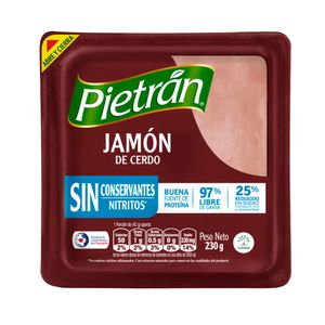 Jamón de cerdo Pietrán x230g
