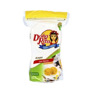 Arepas Doña Rita con queso doble crema x500g