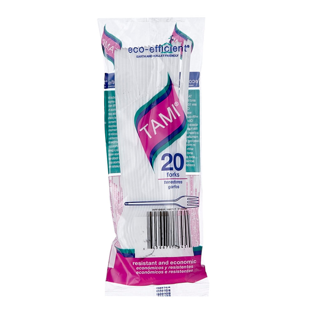 Tenedor Tami x 20 und