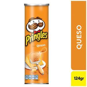 Papas Pringles queso x124 g