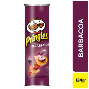 Papas Pringles barbacoa x 124 g