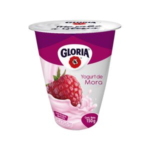 Yogurt Gloria mora x 150 g