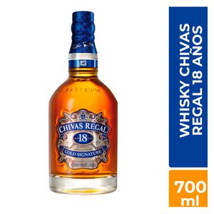 Whisky Chivas Regal 18 años botella x700ml