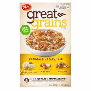 Cereal Post great grains banana nut crunch x439g