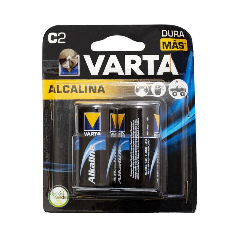 Pilas alcalinas Varta C LR14 HighEnergy - ¡Descúbrelas! - DivisionLED