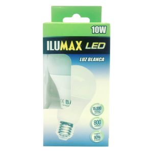 Bombillo led ilumax bulb 10w luz fría 15000 hr.