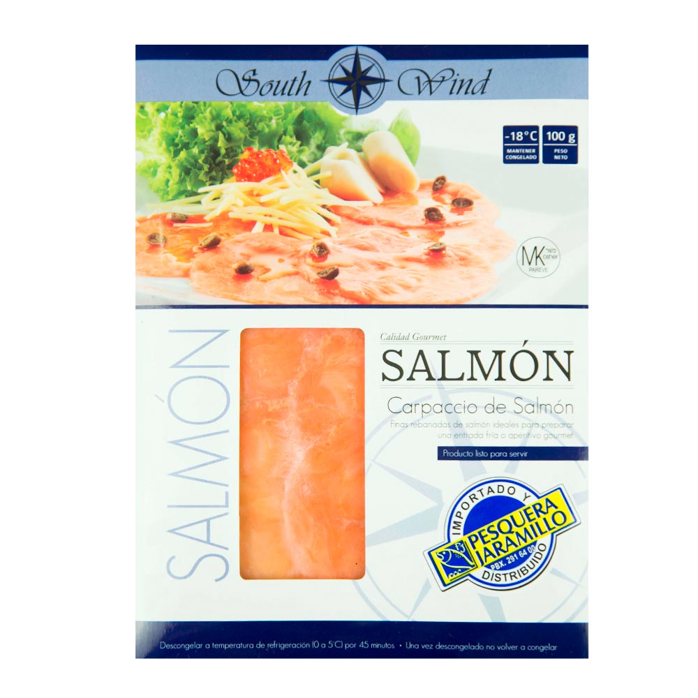 Carpaccio De Salmon Pesquera Jaramillo x 100G Tiendas Jumbo