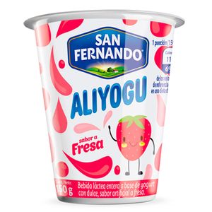 Yogurt fresa San Fernando vaso x 150 ml