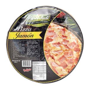 Pizza congelada Pasticheli jamón x 290g