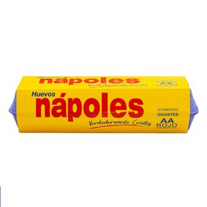 Huevo Nápoles rosado AA x 12 und