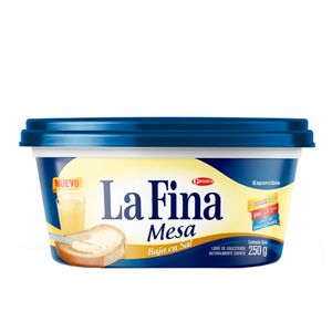 Margarina La Fina mesa baja sal esparcible x 250 g