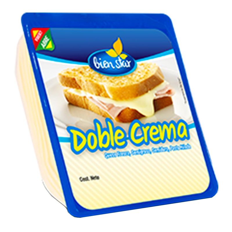 Queso doble crema Bien Star 15 tajadas 249g Tiendas Metro