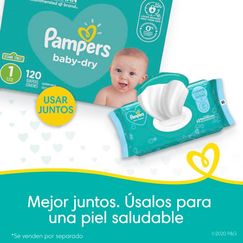 Comprar Toallitas Húmedas Pampers Pop-Top 3 Pack - 216Uds