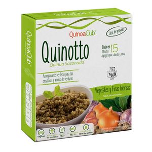 Quinotto Quinoaclub risotto vegetales finas hierbas x 200 g