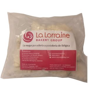 Mini croissant La Lorraine paquetet x 10und x 25g c-u
