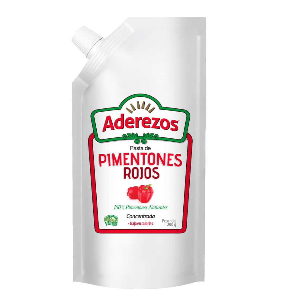 Salsa sazonadora Aderezos pimentones rojos x200g Tiendas Jumbo