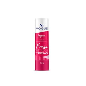 Balsamo Vogue labial hidratante fresa x4.8gr
