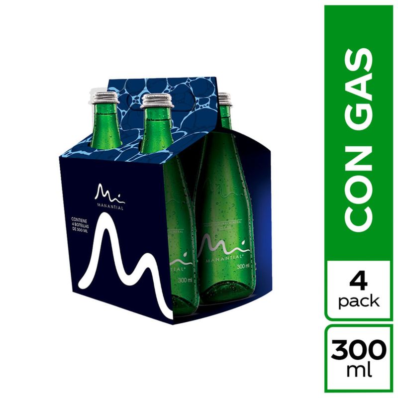 Agua Cristal con gas pet x600ml - Tiendas Jumbo