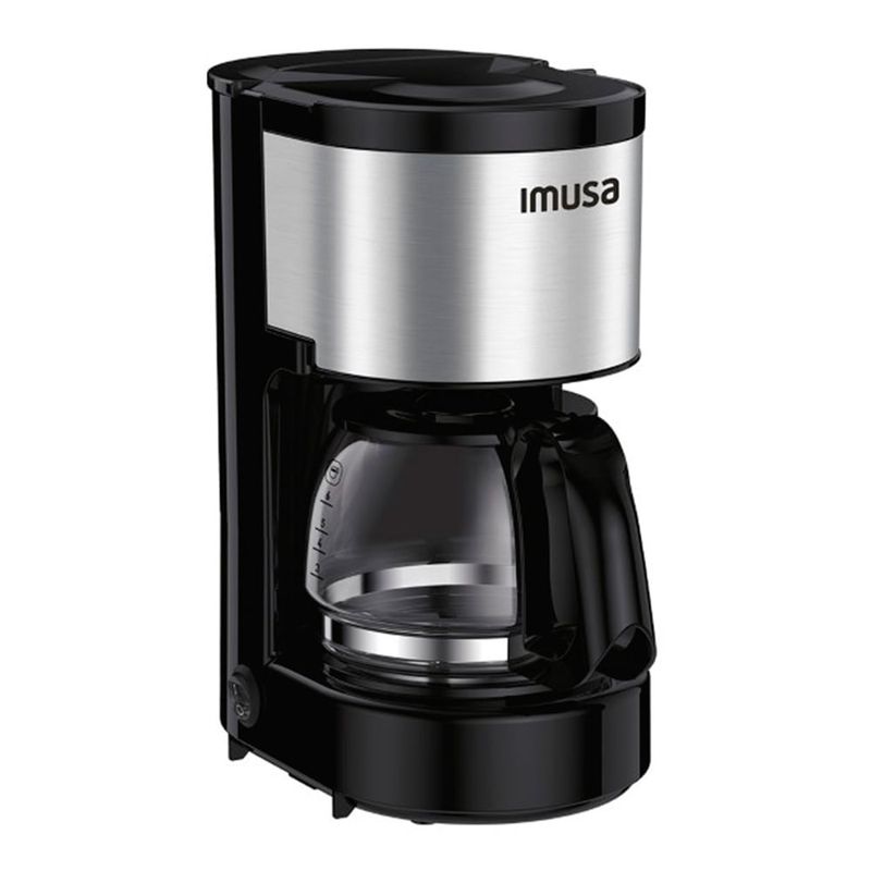 Cafetera Imusa 6 Tazas Perfectta Inox Negro - Tiendas Metro