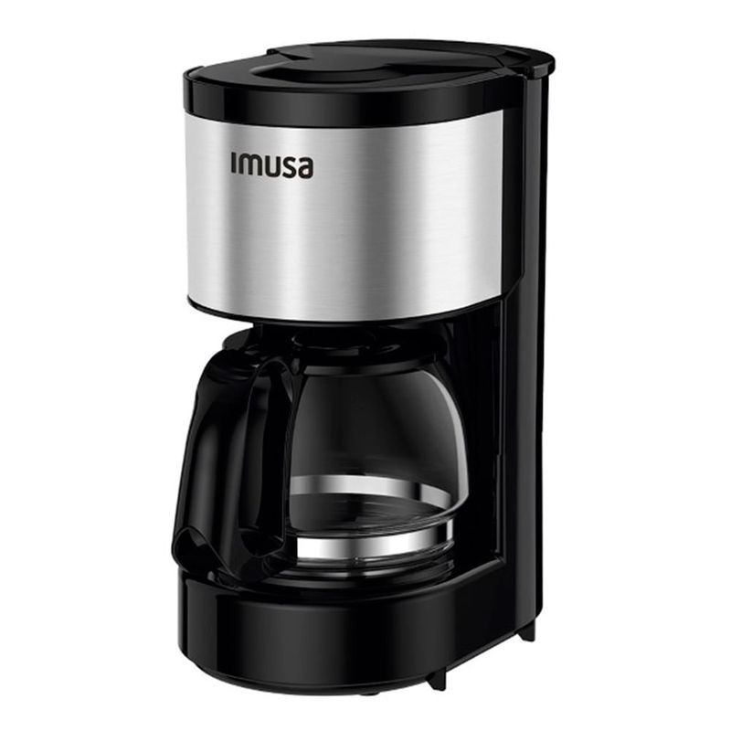 Cafetera Imusa 6 Tazas Perfectta Inox Negro - Tiendas Metro