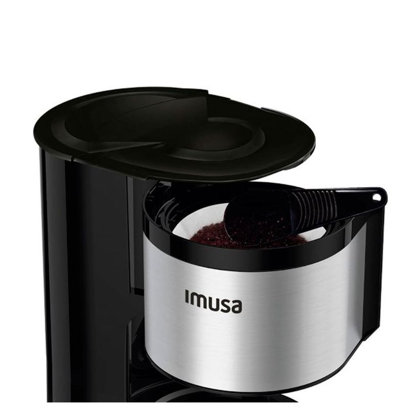 Cafetera Imusa 6 Tazas Perfectta Inox Negro - Tiendas Metro