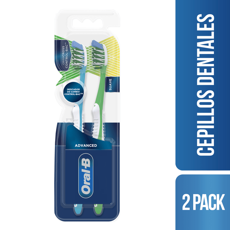 Cepillo Dental Oral-B Advanced 7 Beneficios X2 - Tiendas Jumbo