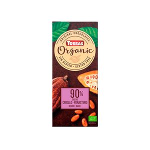 Chocolate torras 90% criollo forastero x100g