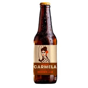Cerveza chelarte carmela brown x330ml