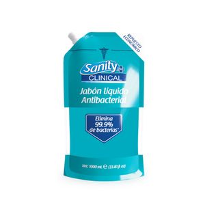 Jabón líquido Sanity antibacterial x1000ml
