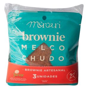 Brownie Mercari paquete x3und x95g c/u