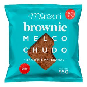 Brownie Mercari melcochudo artesanal x95g