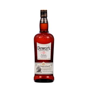 Whisky Dewars Escoces 12 años botella x1lt