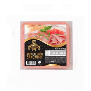 Jamón Madrileña cerdo sándwich x450g