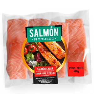 Filete de salmón C.I Antillana S.A noruego x 680g