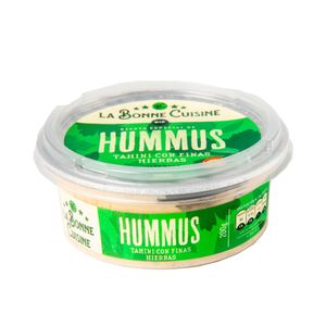 Hummus La Bonne Cuisine tahini con finas hierbas x 200g