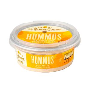 Hummus La Bonne Cuisine original con tahini & limon x 200g