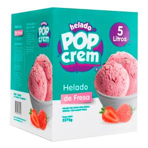 Helado Pop Cream fresa x 2375g