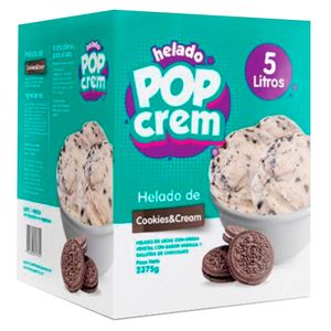 Helado Pop Cream cookies and cream x 2375g