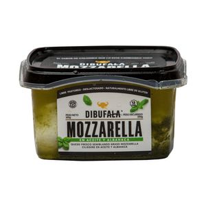 Queso dibufala mozzarella aceite albahaca x320g