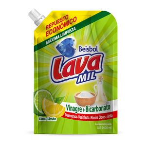 Lavaloza Lavamil liquido lima limon  x1400ml