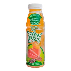 Bebida okey naranja zhria.+chia sin azúcar x300ml