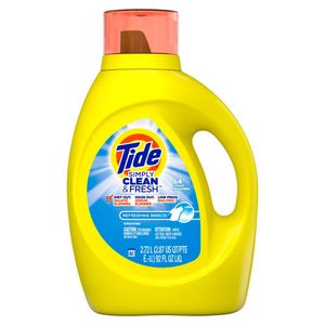 Detergente líquido Tide Simplemente Limpio y Fresco x 2.72l