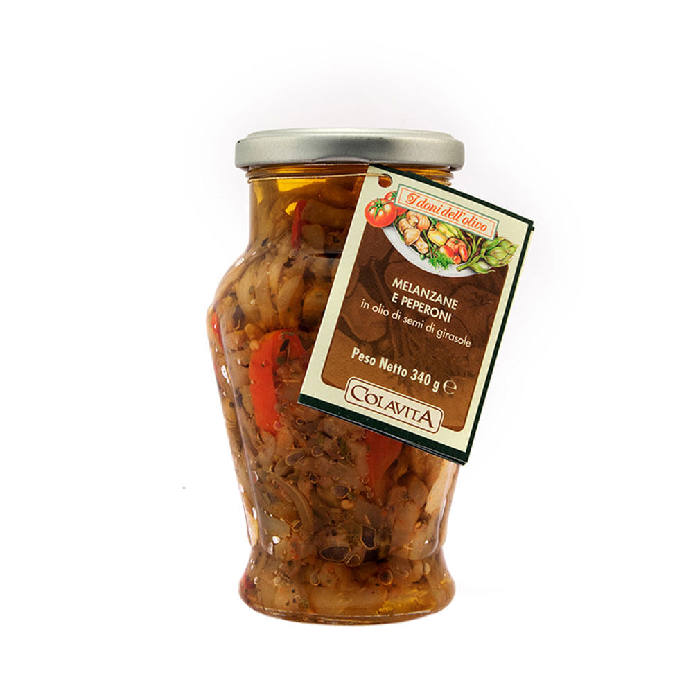 Antipasto Colavita De Berenjena Y Pimiento 340g Tiendas Jumbo