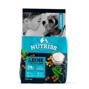 Alimento para perro Nutriss cachorro leche x2kg