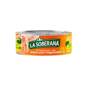 Ensalada La Soberana atun con vegetales x160g