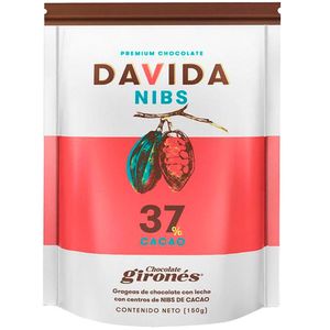 Chocolate davida nibs 37% cacao  x150g