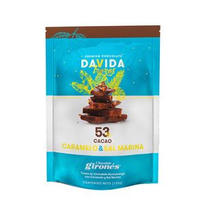 Chocolate davida tzos. 53%cco.caram.salmarinax120g